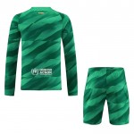 Günstige Fußballtrikots FC Barcelona Torwart Kinder Heimtrikot 2023-24 Langarm